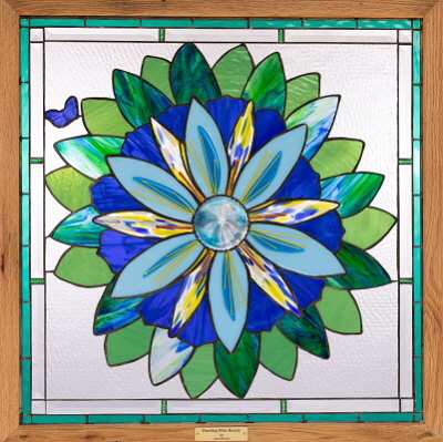 Flowers Stained Glass (4)